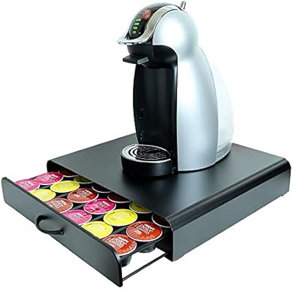 Amazon Caps Racks ネスカフェ ドルチェグスト 専用 カプセルホルダー 収納 ラック 引き出し式 36カプセル用 ブラック Caps Racks コーヒー用品 通販