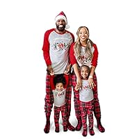 The Children's Place Kids' Baby/Toddler 2 Piece Family Matching, Festive Christmas Pajama Sets, Cotton, Xmas Crew, 18-24 Months
