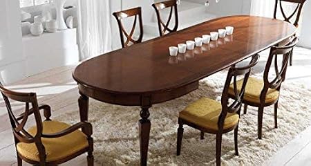 Dafnedesigncom Tavolo Ovale Allungabile Da Soggiorno E