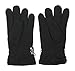 Black 40g Thermal Insulation Polar Fleece Winter Gloves – One Size Fits Al
