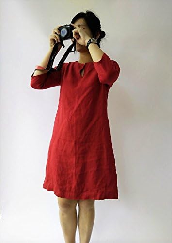 Linen Dress - Linen tunic, Dress, Natural dress, Eco-friendly dress-Heavyweight 100% Flax Linen