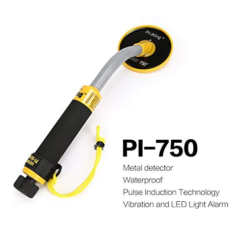 Cumtur Test Instrument and Detector,PI-750 Handheld Underwater Waterproof Metal Detector Gold Coin Treasure Search