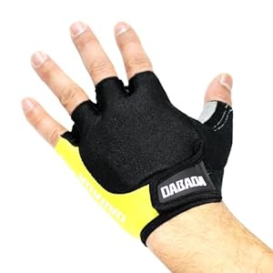 DABADA（ダバダ） トレッキンググローブ サイクリンググローブ フィンガーレス DA-1016