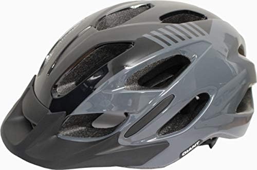 Giant Prompt Bike Helmet Gloss Black Grey Medium Large Amazon Com Au Sports Fitness Outdoors
