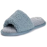 MUK LUKS Women's Sariah Slipper, Blue, L