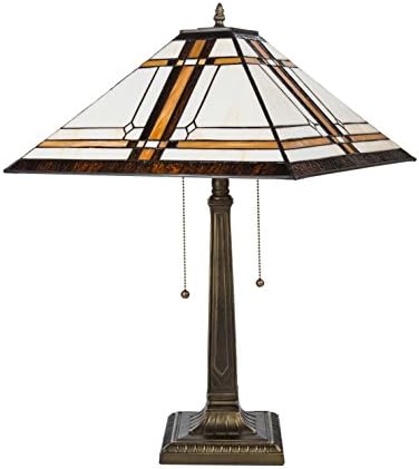 Tiffany Table Lamp Desk Lamp Living room and bedroom maple leaf boys and girls bedroom