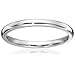 LOVE Beauties 1.5 MM Titanium Comfort Fit Wedding Band Ring Classy Domed Ring