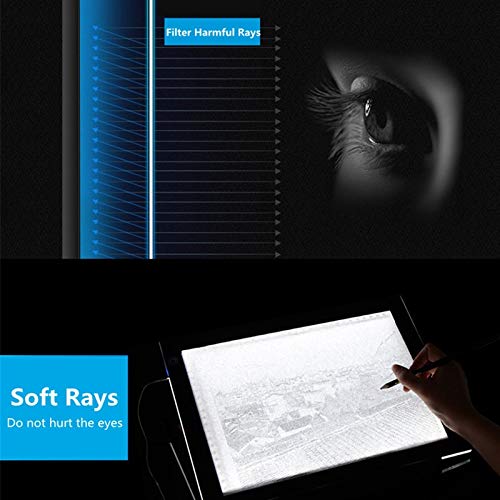 Best Quality - Professional Lighting - Artist Art Stencil Board LED Drawing Tracer Copy Board for White Light LED Light Box Tracing Drawing Light Board Pad Table - by VietFA - 1 PCs