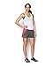 Under Armour Women's Play Up Short 2.0, Carbon Heather/Pink Shock, Medium