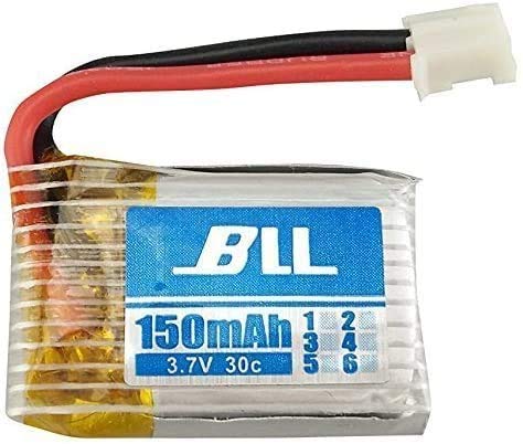 ZYGY-6pcs-37V-150mah-Lithium-Akku6in1-Ladegeraete-6pcs-Umwandlung-Kabel-fuer-JJRC-H36-E010-NIHUI-NH010-RC-Drohne