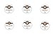 30 Count - Barista Prima Coffeehouse Variety K-Cup Packs For Keurig K Cup Brewers and 2.0 Brewers (6 varieties, 5 K-Cups each)