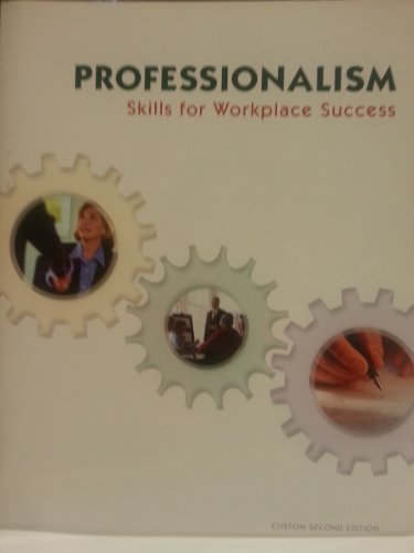Professionalism Skills For Workplace Success Cu... 1256503932 Book Cover