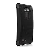 Ballistic, LG G Flex 2 Case [Tough Jacket] Six-sided - 6ft Drop Test Certified Case Protection [Black] Reinforced Bumper Cell Phone Case for LG G Flex 2  - Black