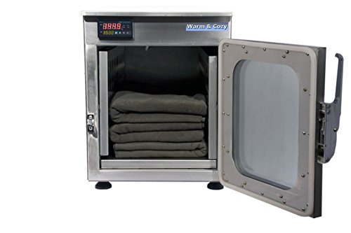 Blanket Warming Cabinet, Stainless Steel Construction with 20 gauge, Observation Window, 2.1 ft3 (7 Blankets), No fans & moving parts, 4-Digit LED Display, Prevents Overheating Safety Feature - Thumbnail 2