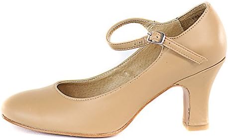 Adult Classic Leather Sole 3 Inches Heel Character Shoes