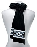 Noble Mount Mens Premium Cable Knit Winter Scarf - 5 Colors