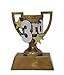 Decade Awards 1st, 2nd or 3rd Place 3D Gold Cup Trophy - Custom Engraved Cup Award - Engraved Plate on Request (3 Sizes)