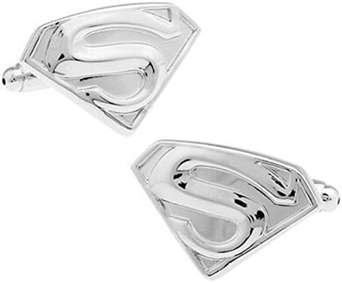 Promotioneer Men's Movie Super Hero Series Superman Cufflinks with Gift Box 29
