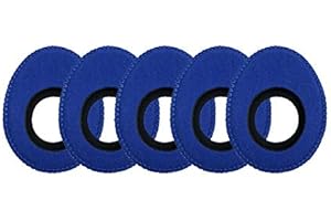OPENMOON Oval Large Viewfinder Eyecushion for Alexa Mini Amira Cameras (Ultrasuede /5packs) (Blue)
