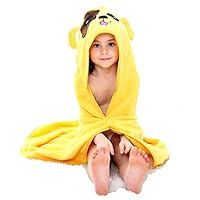 Kids Hooded Towel Ultra Soft 100% Cotton Baby Animal Hooded Towel Super Absorbent Hooded Bath Towels for Kids Thick Perfect Baby Shower Gift