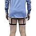 Jelinda Mens Dress Shirt Stay Adjustable Garter Belts Shirt Stay Non-slip Clamps(1 pair)