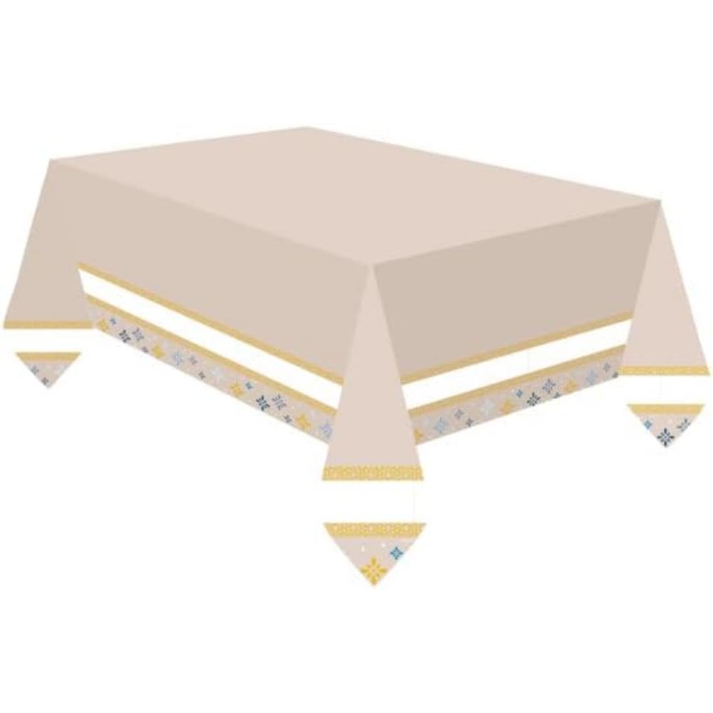 amscan Ramadan 9913391 Tablecloth 120 x 180 cm Paper Eid Mubarak Decoration