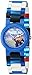 LEGO Kids' 4291329 City Policeman Watch with Link Bracelet and Figurine