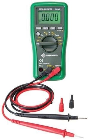Greenlee DM-45 CATIII 600V Auto Ranging Digital Multimeter by Greenlee Textron