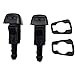 ALLMOST PACK OF 2 Compatible with 2008-2014 Challenger Rainier Trailblazer Envoy Bravada WINDSHIELD WASHER NOZZLE 68024312AB NEW