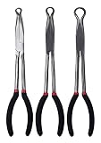 Pittsburgh 3 Piece Long Reach Hose Grip Pliers