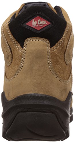 Lee Cooper Men's Camel Leather Trekking and Hiking Boots - 6 UK 2