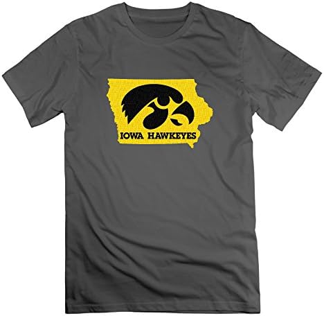 CELPO Men's Iowa Hawkeyes Logo Tee DeepHeather
