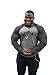 Barbell 1 Soft Triblend Raglan V-Taper Muscle Hoodie