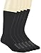 Yomandamor Men's 5 Pack Mid-Calf Dress Socks,Size 10-13