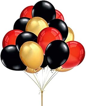 Sopplea 1 Pcs 12 Noir Rouge Et Or Metallise Ballons Fete Ballon Pour Decorations D Anniversaire Mariage 40pcs Couleur Amazon Fr Jeux Et Jouets Sopplea 1 Pcs 12 Noir Rouge Et Or Metallise Ballons Fete Ballon Pour Decorations D Anniversaire Mariage 40pcs Couleur Amazon Fr Jeux Et Jouets