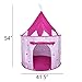 EnHoHa Princess Castle Play Tent for Kids Toys Glow in The Dark Stars Princess Tent for Princess Toys Indoor & Outdoor Use Portable Girls Toys