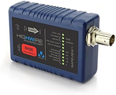 VERACITY VHW-HWPS-B 1.5 WATTS MAX, 1EEE 8702.3AF/802.3AT (25.5 W MAX), Base Unit, Camera POE, ETHERNET & POE NETWORKED