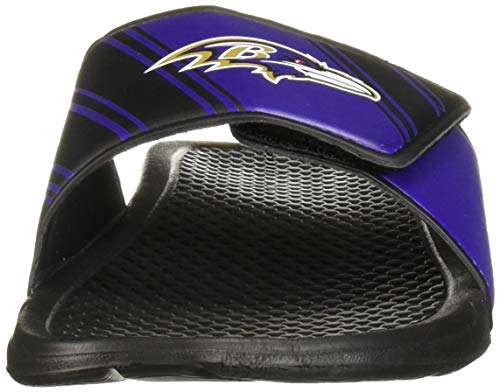 FOCO Baltimore Ravens NFL Mens Legacy Sport Slide - XL