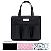 Everything Mary Tag Along Storage Tote | Organizer Bag for Home, Office, Crafts, and Accessories | Multi-Purpose Storage Organizer for Travel … (Black)