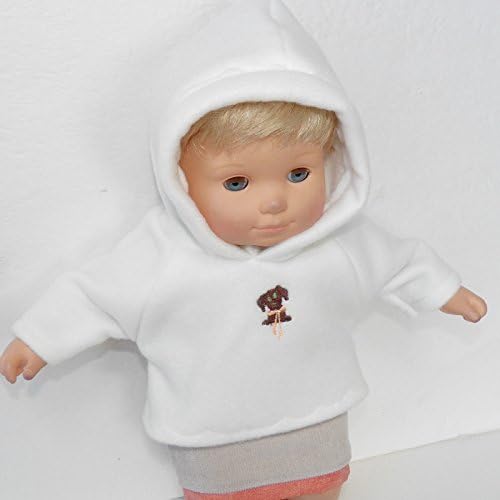 Bitty Baby Clothes handmade to fit 15" girl doll puppy dog skirt outfit