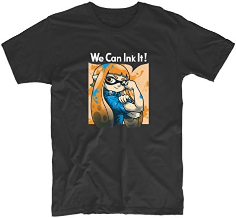 We Can Ink It Splatoon Inklings Mens & Womens Funny T Shirt Custom Tee