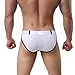Men's Underwear,Neartime Mens Boxers Pouch Shorts Underpants Sleepwear (L, White)