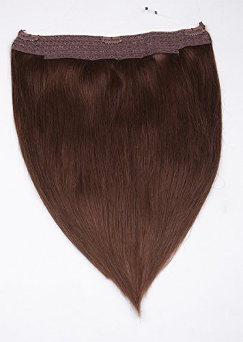 Flip Clip In Extensions 1 teilig 100g 40cm - 100% indisches Echthaar Your Secret Hair Echthaar Haarverlängerung Haarverdichtu