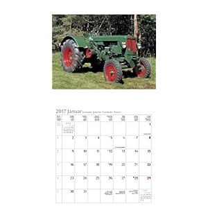 Traktoren 2017. Broschürenkalender