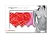 Nippies Red and Pink Lace Hearts Pasties Adhesive Waterproof Nipple Cover Size C