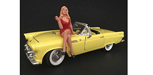 American Diorama 70s Style Figure - IV, 77454 - 1/18 Scale Accessory for Diecast Cars