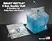 Wolverine Tuff Bottle 5 Gallon/20 Liter Collapsible Water Container with a Blue Tubing Spout