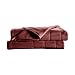 Sunbeam Quilted Fleece Heated Blanket with EasySet Pro Controller, Queen, Garnet