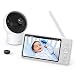Video Baby Monitor, eufy Security Video Baby Monitor with Camera and Audio, 720p HD Resolution, Ideal for New Moms, 5 inch Display, 110&deg; Wide-Angle Lens Included, Night Vision, Worry-Free Battery Life primary