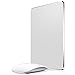 Nulaxy Aluminum Mouse Pad Non-Slip Rubber Base and Micro Sand Blasting, Silver